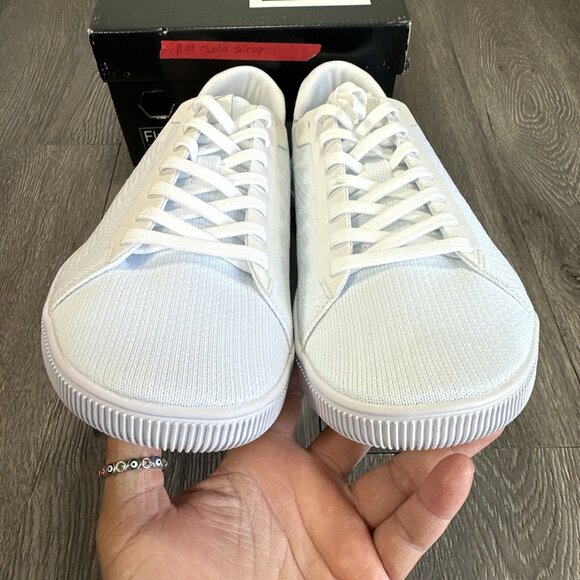 - Flux Adapt Trainer Barefoot Triple White Knit White Sole ATWW-0010 Men’s… main image 6